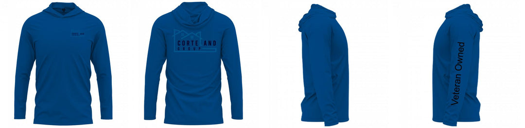 Custom Hooded UPF Shirt