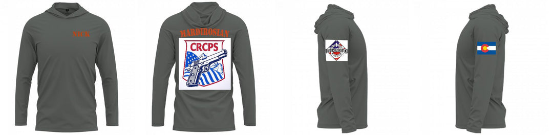 Custom Hooded UPF Shirt