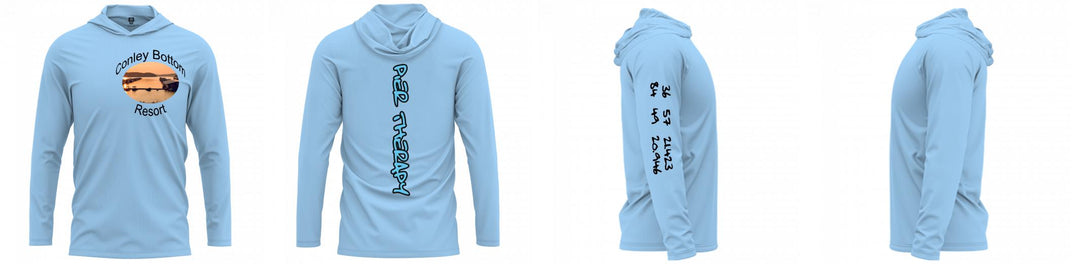 Custom Hooded UPF Shirt