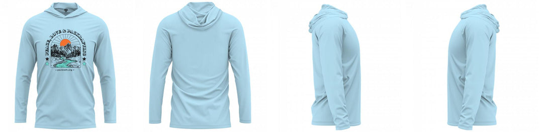 Custom Hooded UPF Shirt