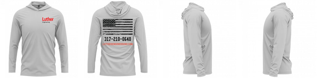 Custom Hooded UPF Shirt