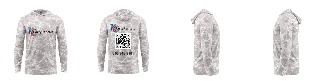 Custom Mossy Oak UPF Hooded Shirt