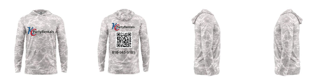 Custom Mossy Oak UPF Hooded Shirt