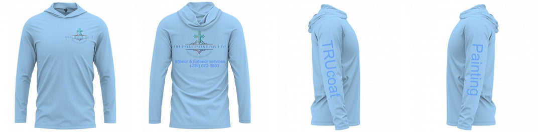 Custom Hooded UPF Shirt