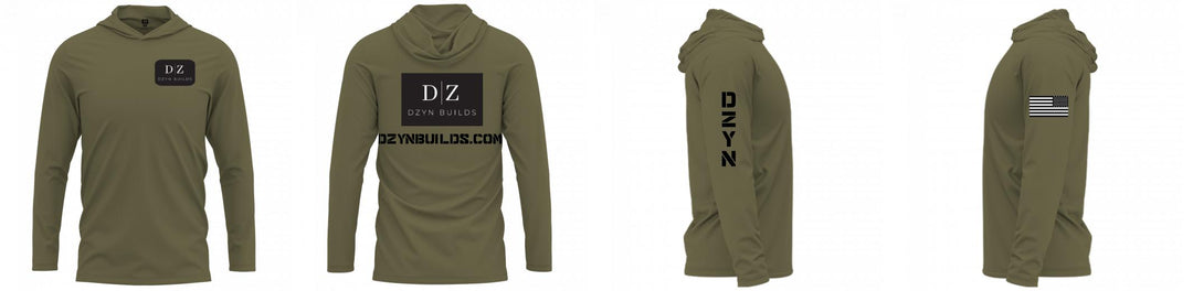 Custom Hooded UPF Shirt
