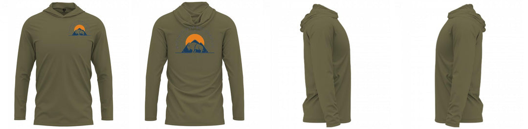 Custom Hooded UPF Shirt