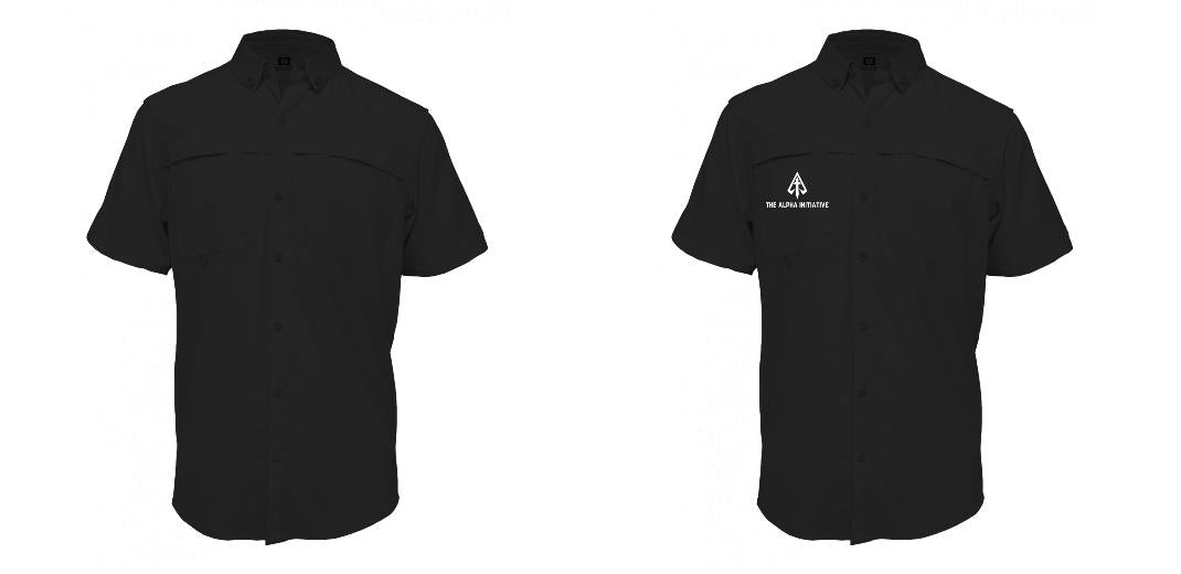 Custom Men's Button Up Short Sleeve