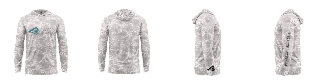 Custom Mossy Oak UPF Hooded Shirt