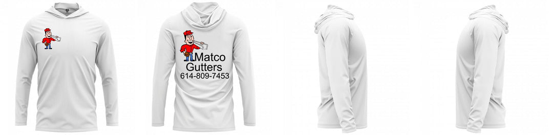 Custom Hooded UPF Shirt