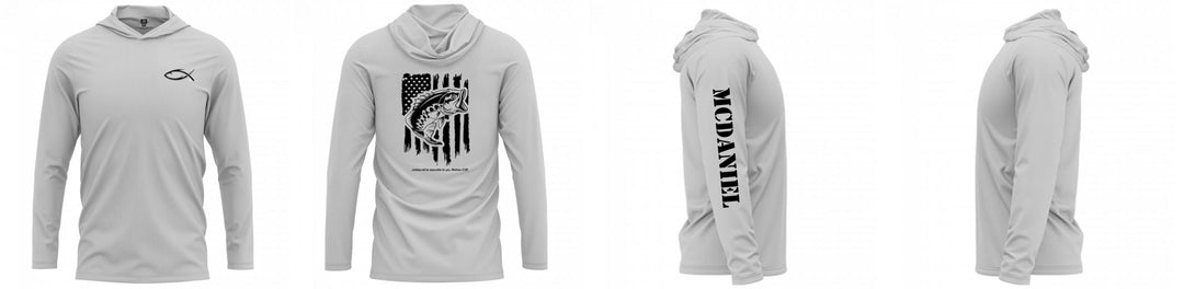 Custom Hooded UPF Shirt