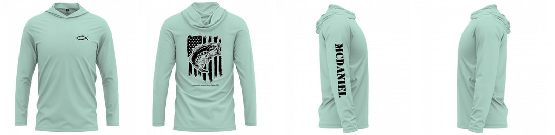 Custom Hooded UPF Shirt