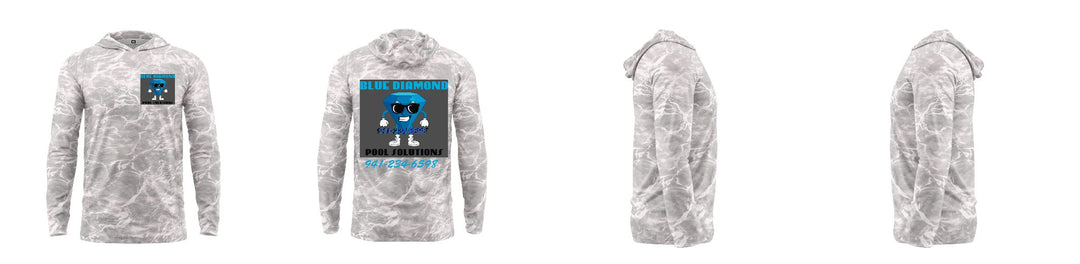Custom Mossy Oak UPF Hooded Shirt