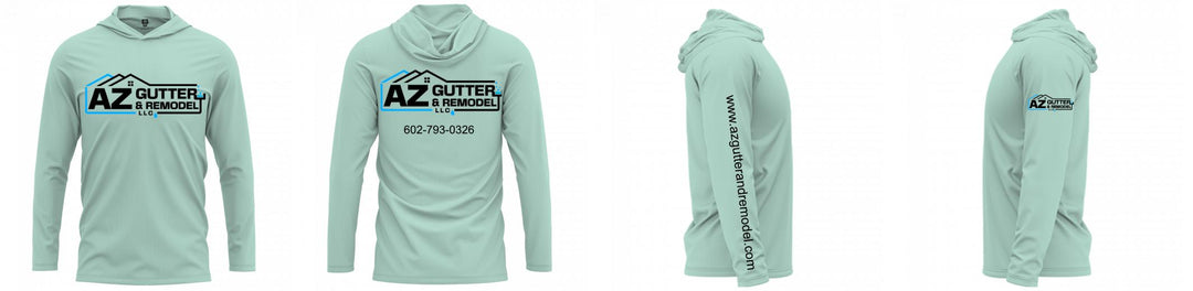 Custom Hooded UPF Shirt