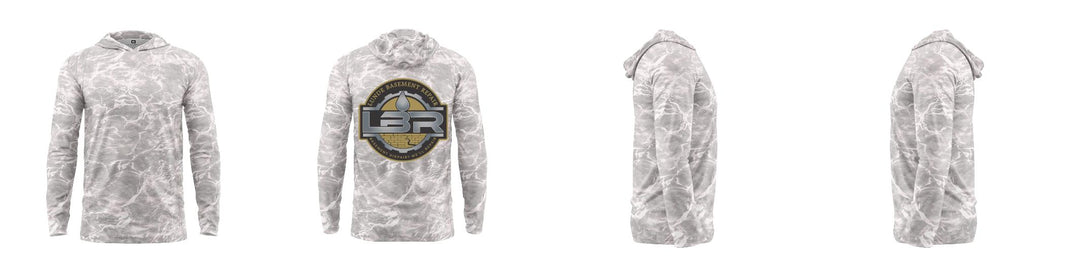 Custom Mossy Oak UPF Hooded Shirt