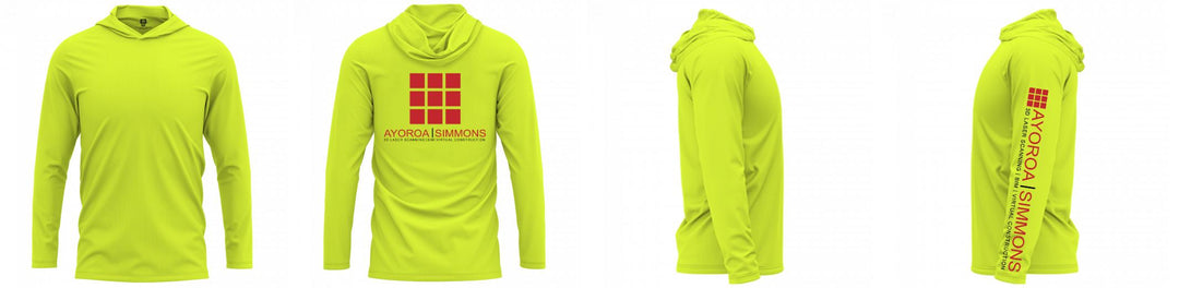 Custom Hooded UPF Shirt