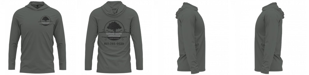 Custom Hooded UPF Shirt