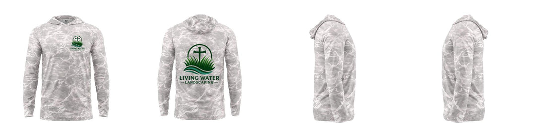 Custom Mossy Oak UPF Hooded Shirt