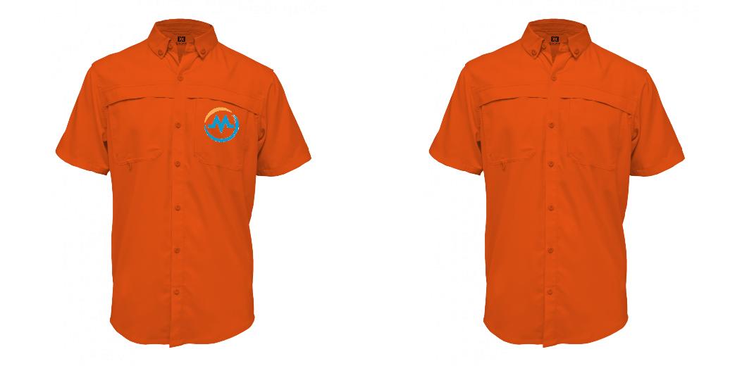 Custom Men's Button Up Short Sleeve