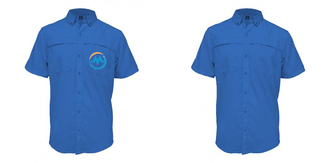 Custom Men's Button Up Short Sleeve