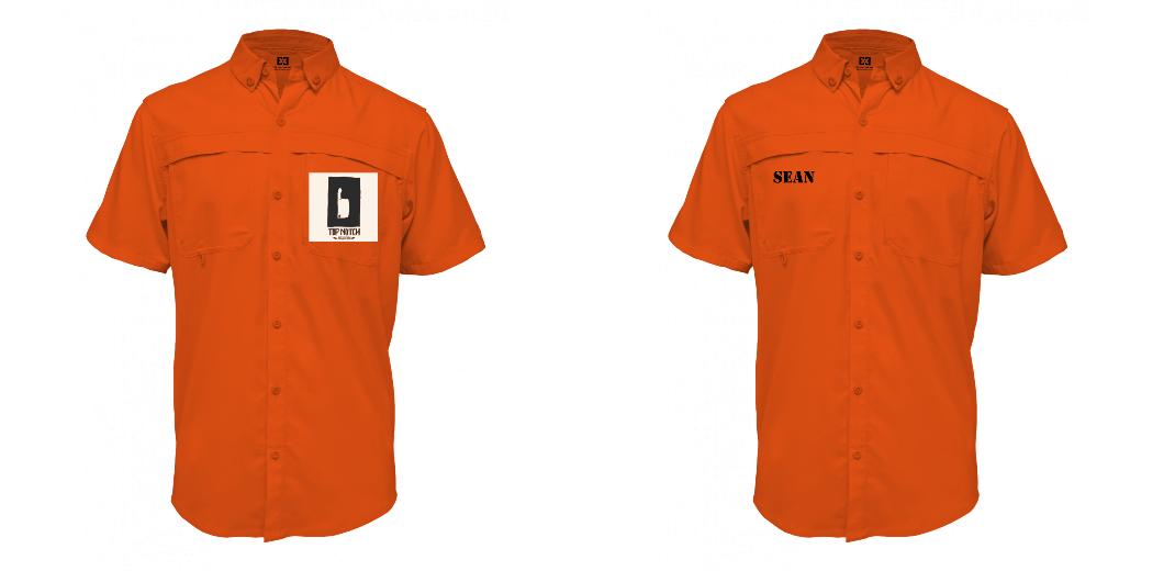 Custom Men's Button Up Short Sleeve