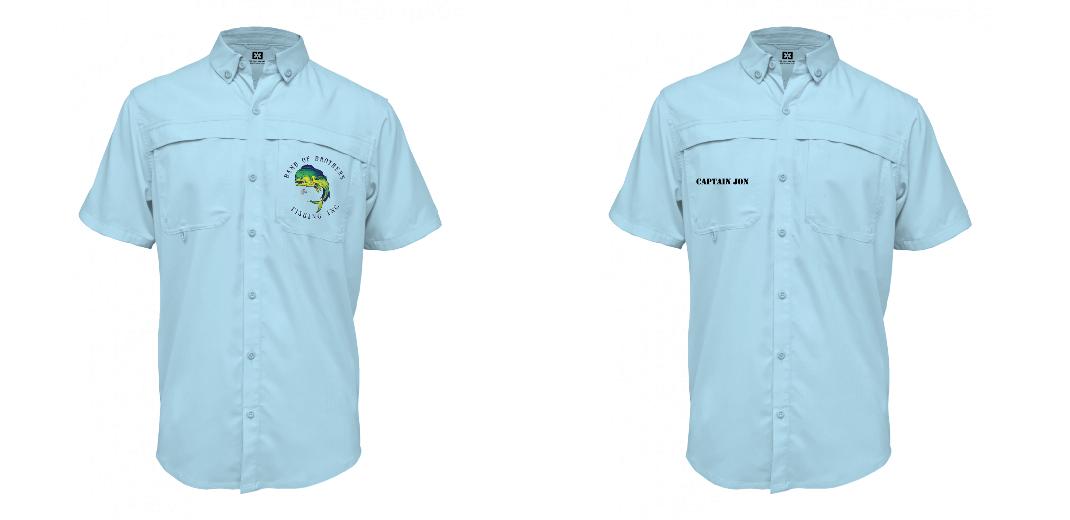 Custom Men's Button Up Short Sleeve