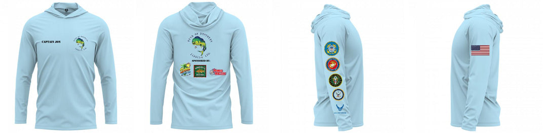 Custom Hooded UPF Shirt