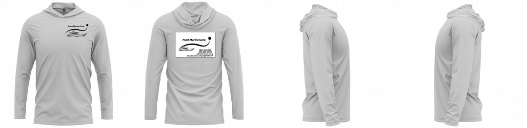 Custom Hooded UPF Shirt