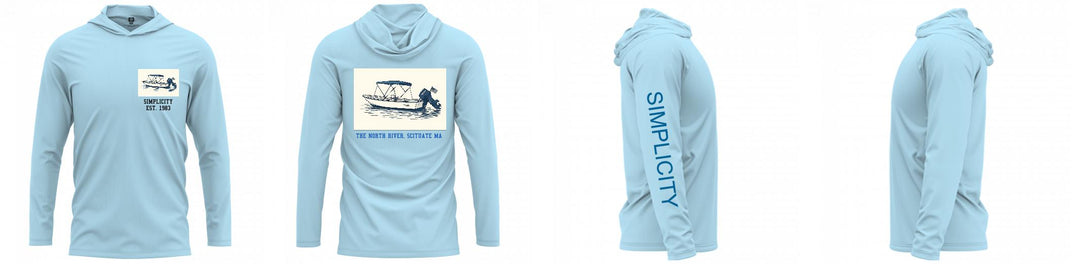 Custom Hooded UPF Shirt