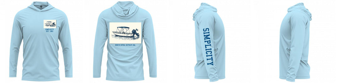 Custom Hooded UPF Shirt