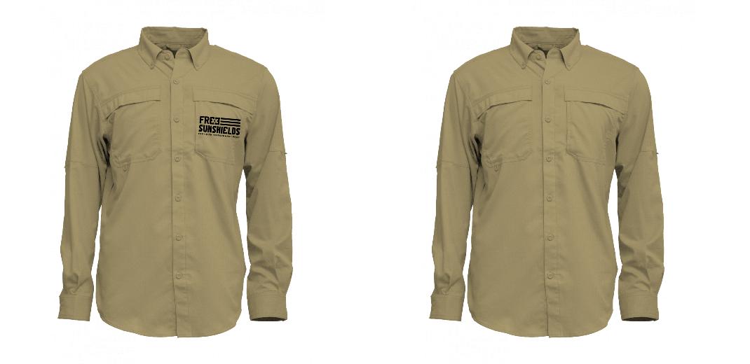 Custom Men's Button Up Long Sleeve