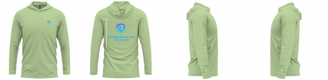 Custom Hooded UPF Shirt
