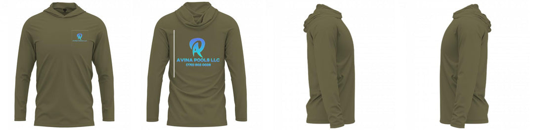 Custom Hooded UPF Shirt