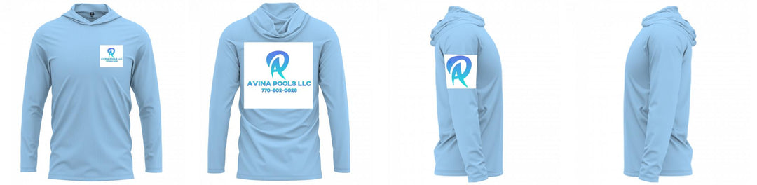 Custom Hooded UPF Shirt