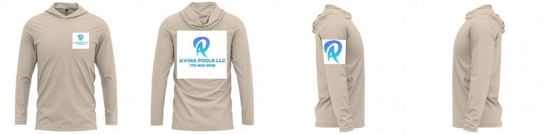Custom Hooded UPF Shirt