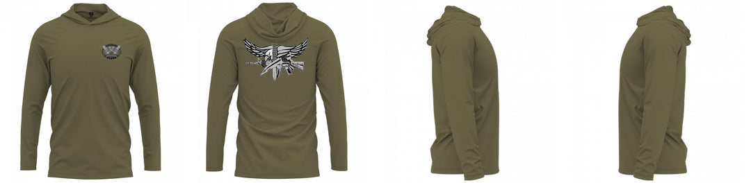 Custom Hooded UPF Shirt