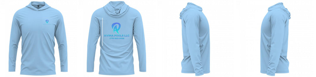 Custom Hooded UPF Shirt