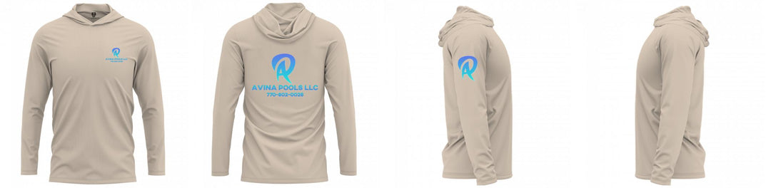 Custom Hooded UPF Shirt