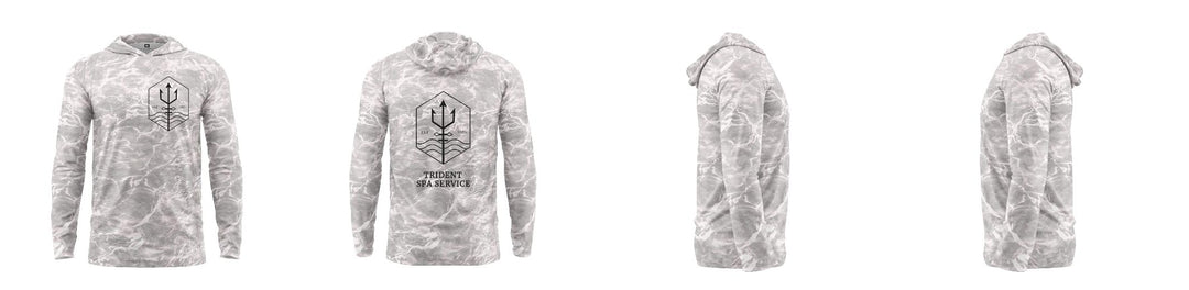 Custom Mossy Oak UPF Hooded Shirt