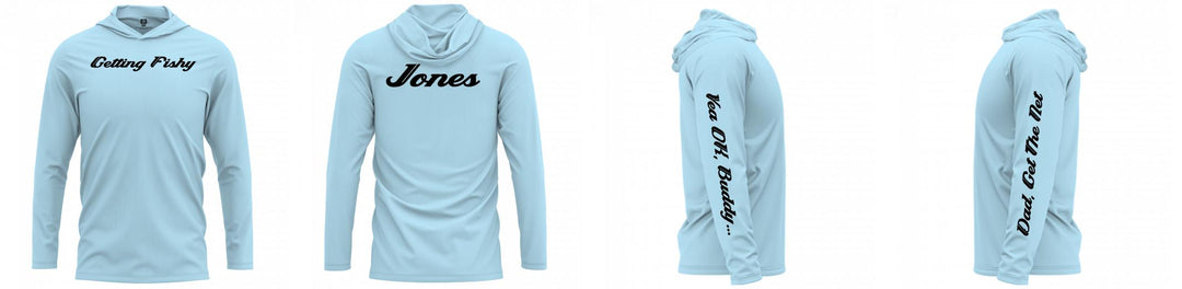 Custom Hooded UPF Shirt