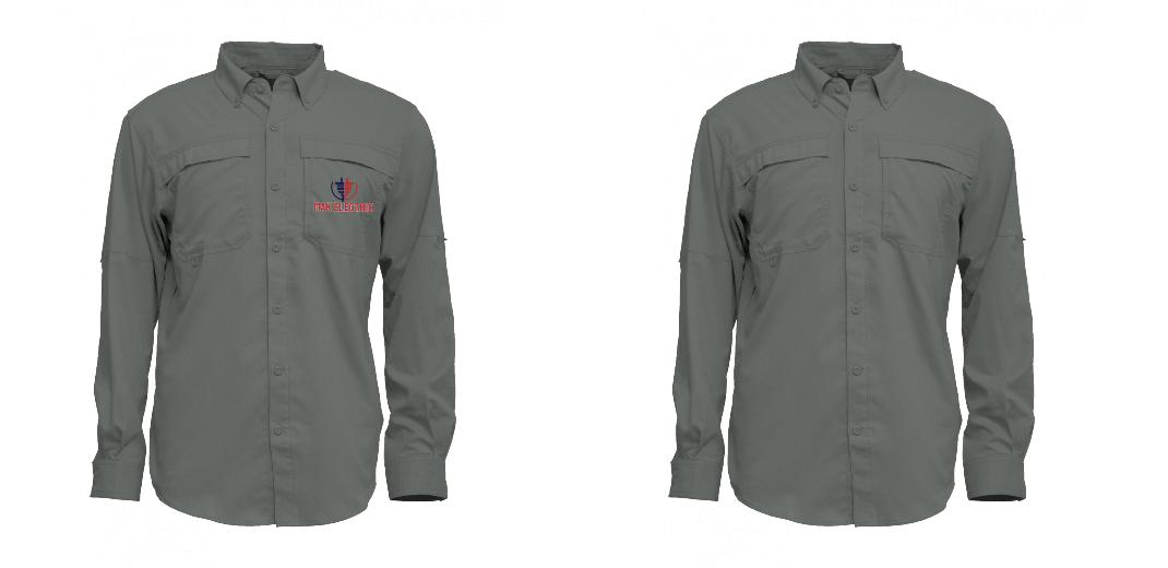 Custom Men's Button Up Long Sleeve