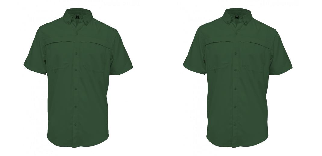 Custom Men's Button Up Short Sleeve