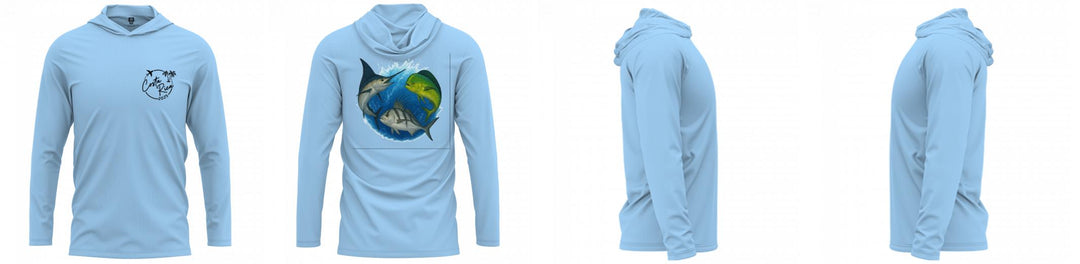 Custom Hooded UPF Shirt