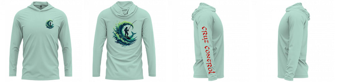 Custom Hooded UPF Shirt
