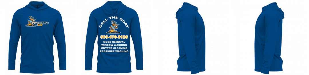 Custom Hooded UPF Shirt