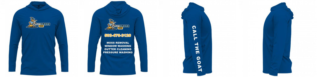 Custom Hooded UPF Shirt