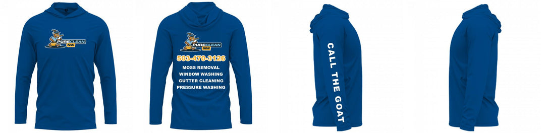 Custom Hooded UPF Shirt