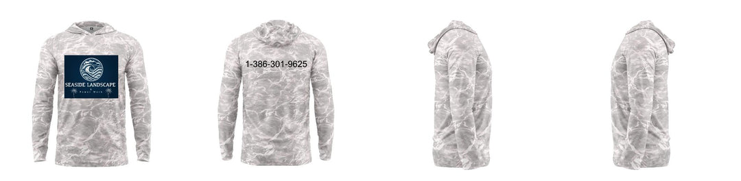 Custom Mossy Oak UPF Hooded Shirt