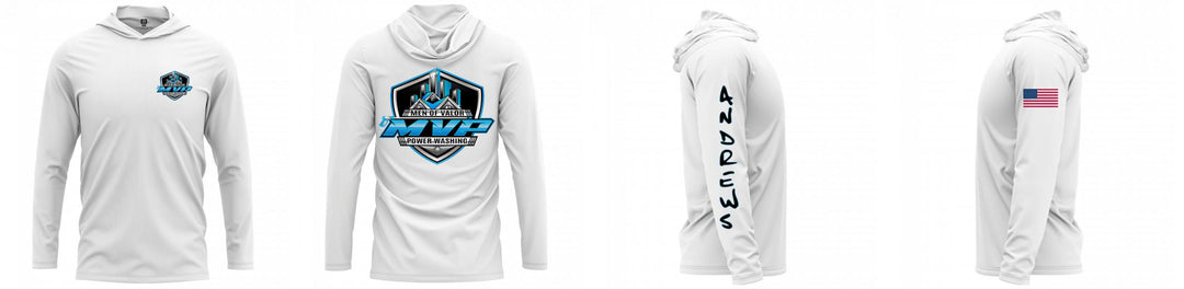 Custom Hooded UPF Shirt