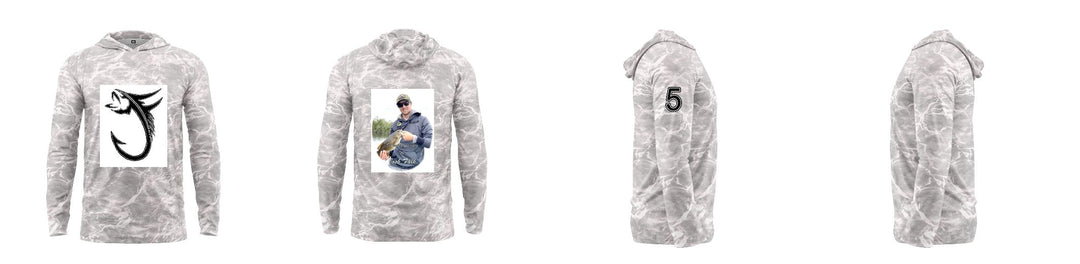 Custom Mossy Oak UPF Hooded Shirt