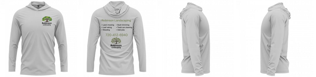 Custom Hooded UPF Shirt